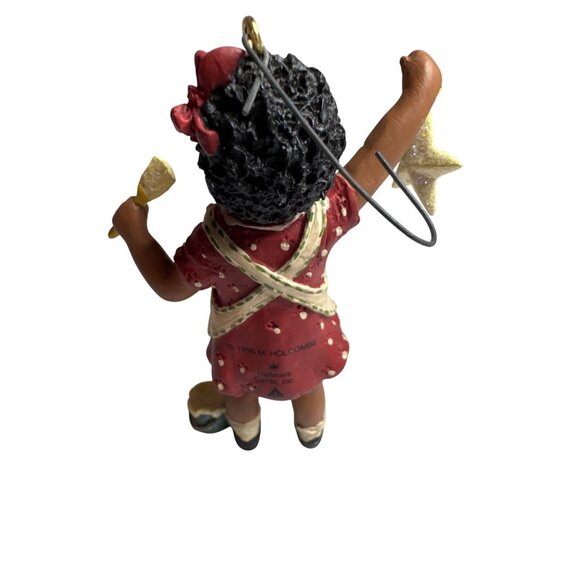 Christy Holding Star Paintbrush All Gods Children Vintage Hallmark Keepsake - Picture 5 of 6